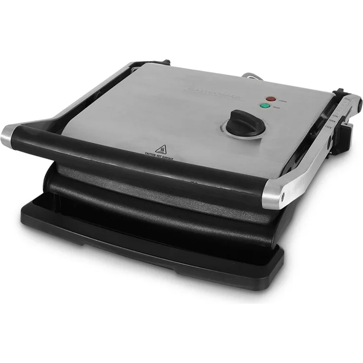 Gastroback 42514 Health Smart Grill PRO Kontaktgrill, Aluminium, Mehrfarbig