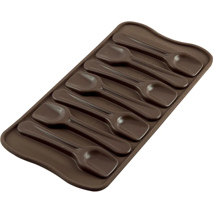 Silikomart 22.128.77.0065 SCG28 CHOCO SPOON - SILICONE MOULD 96X26 H 16 MM