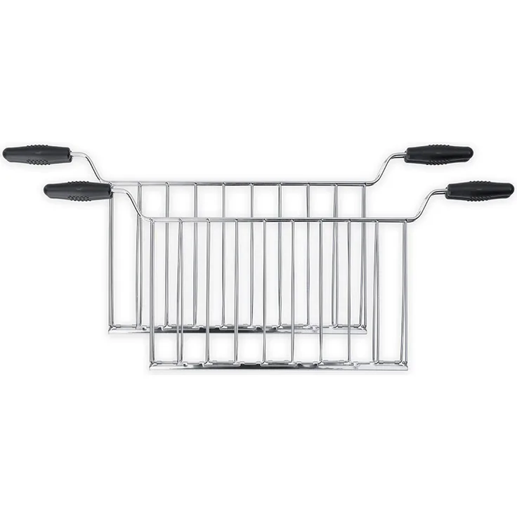 Smeg Sandwich-Zange TSSR02, Metall, Chrome-schwarz, small