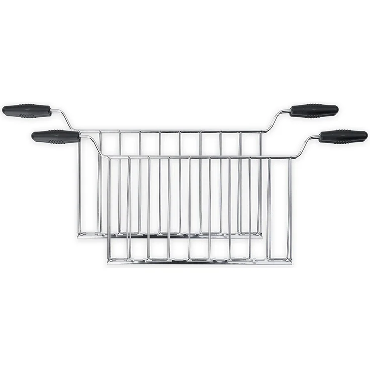 Smeg Sandwich-Zange TSSR02, Metall, Chrome-schwarz, small