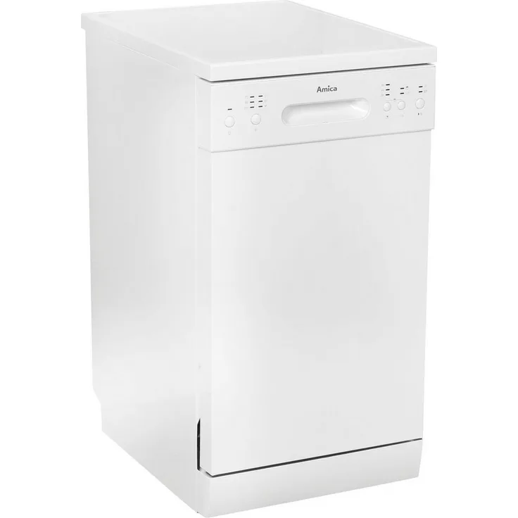 Amica GSP 530 910-1 W, Geschirrspüler, E, Geräuschemissionsklasse C, Geräuschemissionen 47 Dezibel