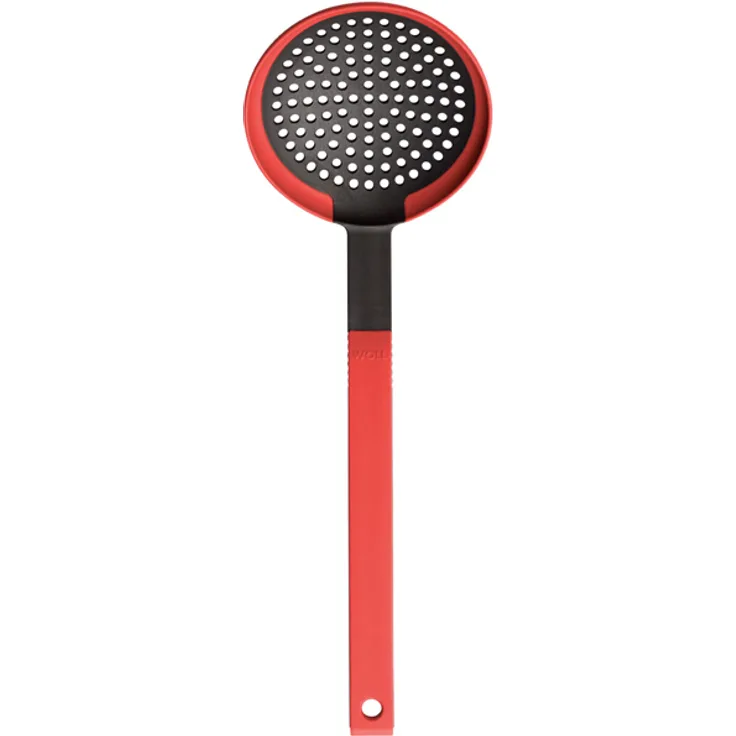 Cook !t, Skim-!t, Schaumlöffel mit Silikon eingefasstem Easy-Griff, 11 cm breit, 32 cm lang