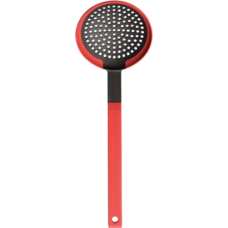 Cook !t, Skim-!t, Schaumlöffel mit Silikon eingefasstem Easy-Griff, 11 cm breit, 32 cm lang – Bild 1