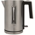 Princess Wasserkocher 3000W, kabellos, 1,7L, 360°-Basisstation, Wasserstandsanzeige, edelstahl, schwarz