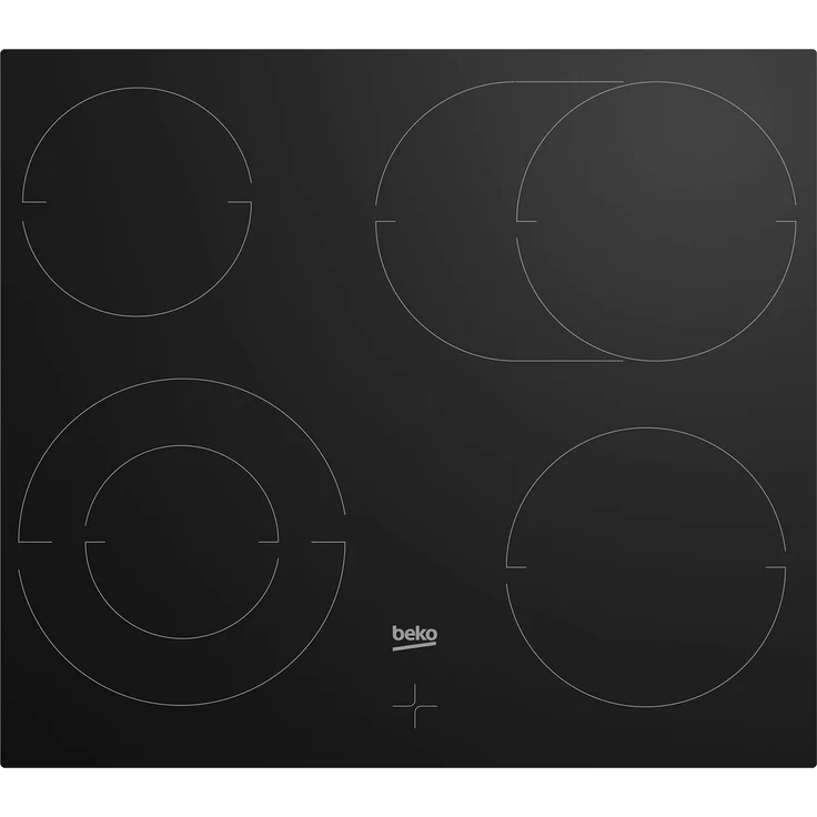 Beko BBUM12328X Einbau Herd-Set, Energieeffizienzklasse A, 8 Heizarten, AeroPerfect, Teleskopauszug, Rahmenloses Glaskeramikkochfeld – Bild 4