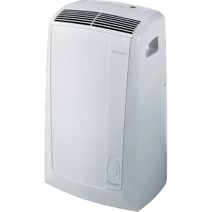 De'Longhi Pinguino PAC N82 Eco Silent - mobiles Klimagerät mit Abluftschlauch, leise Klimaanlage für Räume bis 80 m³, Luftentfeuchter, Ventilationsfunktion, 12h-Timer, 2,4 KW, 75 x 45 x 39,5 cm, weiß