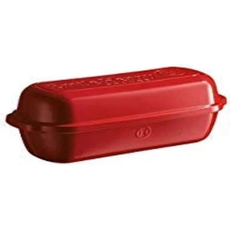Emile Henry 345503 Italienisches Brot Leib Bäcker, Keramik, Burgund