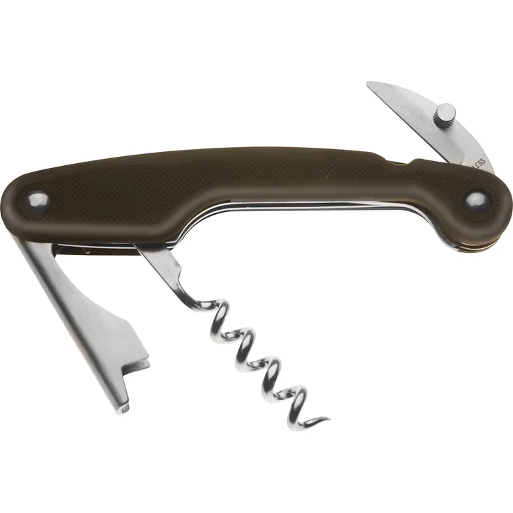 PEDRINI 7525 432Messer Sommelier braun Korkenzieher Messer Sommelier, braun, Metall, Edelstahl, 95mm, 20mm, 255mm