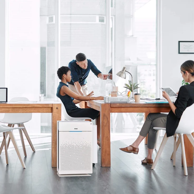 Winix Zero Pro Luftreiniger, bis zu 120 m², für Allergiker, mit Vorfilter, Aktivkohlefilter, Anti-Mikrobieller HEPA-Filter und PlasmaWave-Technologie – Bild 5