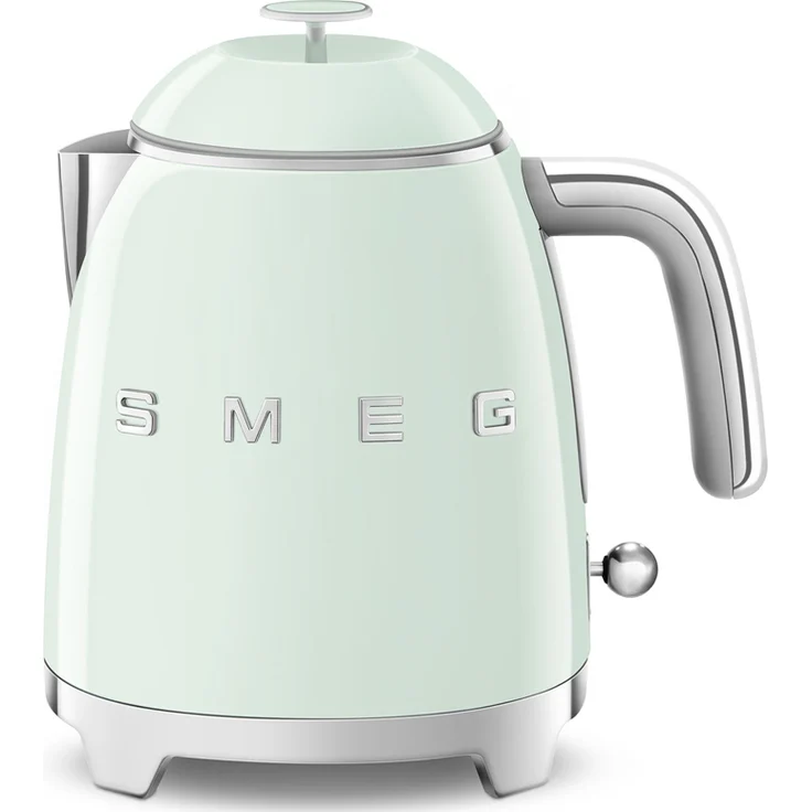 Smeg KLF05PGEU Wasserkocher Mini 50's Style, 1400W, 0,8 L, Kunststoff, Wasserstandsanzeige, pastellgrün – Bild 1