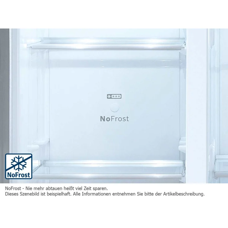 Bosch GSN29VWEP Gefrierschrank, freistehend, weiß, NoFrost, Schnellgefrieren, FreshSense, Breite 60 cm, Energieklasse E – Bild 2