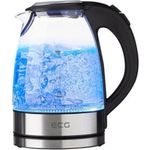 ECG RK 1776 Glass, Wasserkocher, 1,7 Liter, Glas, 1.7 liters