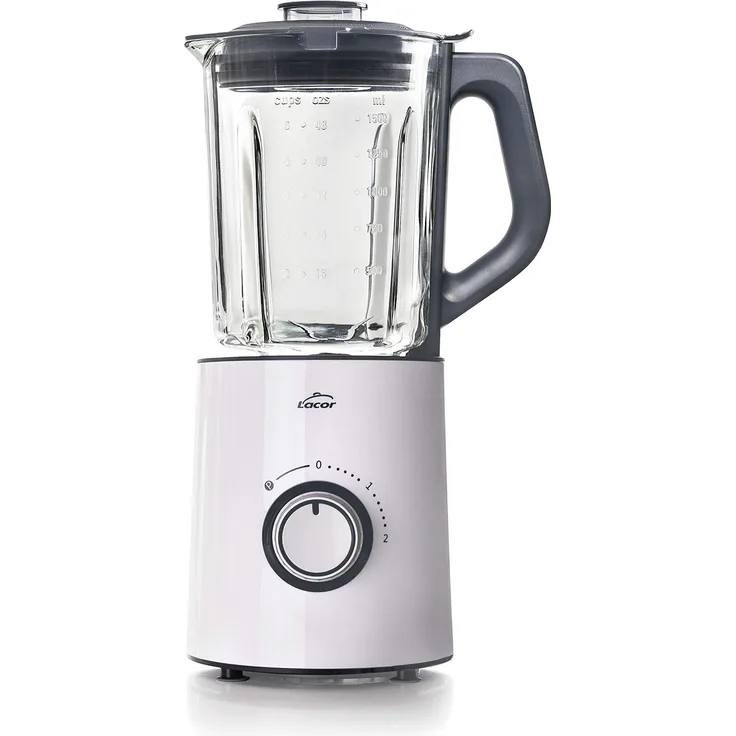Lacor 69587 69587 Elektrischer Standmixer, 700 W, BPA-frei, 1 '50 l, Edelstahl