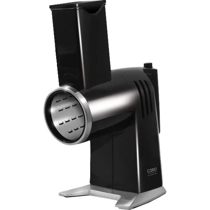 CASO CR3X Design Chef Reibe 1766 mit 3 Reibsätzen und ACID ETCHED Klingen - glatter Schnitt zum schneide, reiben, raspeln und mahlen