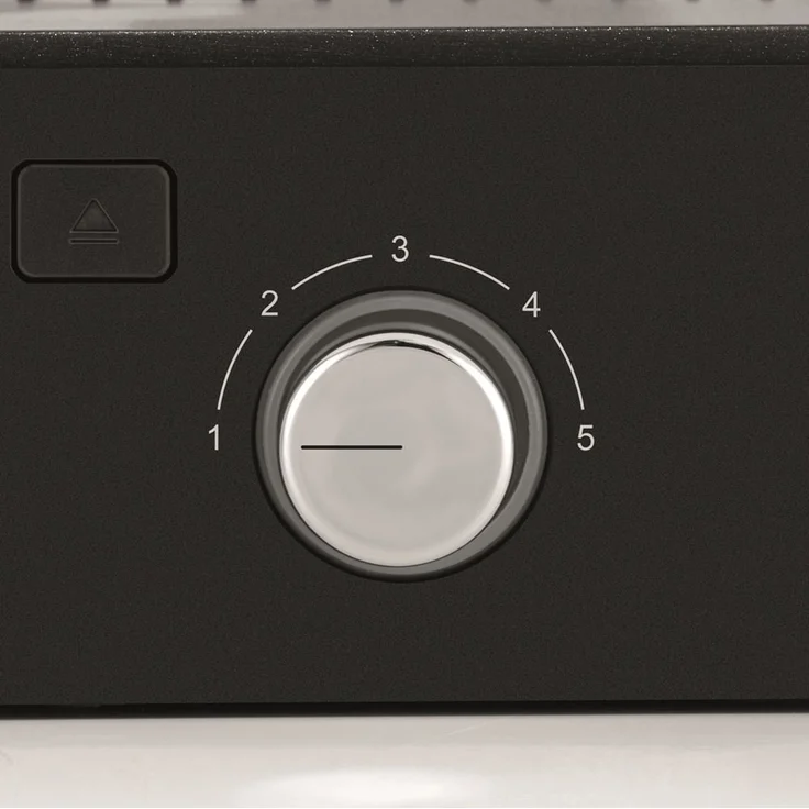 WMF KÜCHENminis Tischgrill für 2, Elektrogrill mit kompakter Grillfläche und variabler Temperatureinstellung, 1000 W, flache & gerippte Grillfläche, 35,5 x 12,3 cm, edelstahl, schwarz – Bild 4
