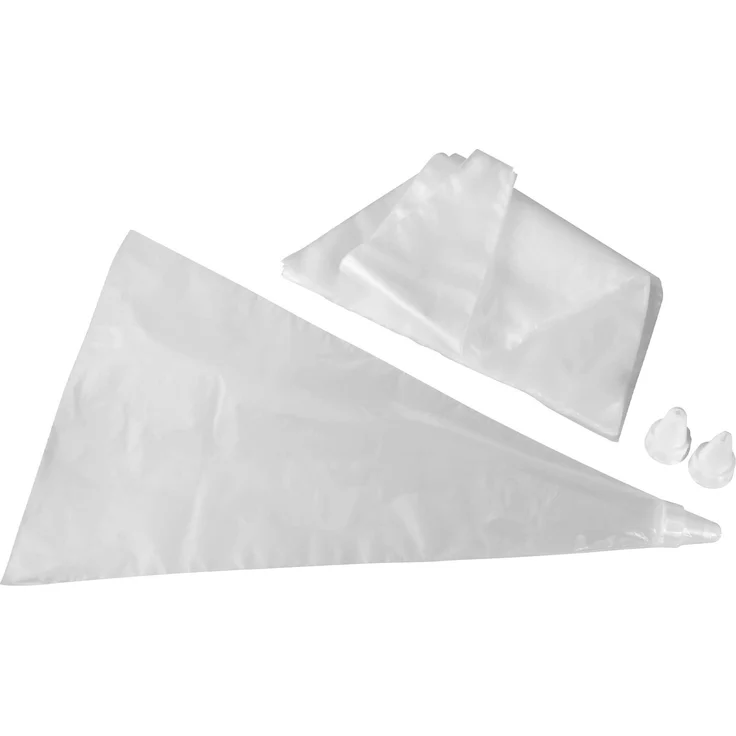 Zenker 42785 Einwegspritzbeutel, Kunststoff, weiß-transparent – Bild 1