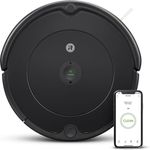 iRobot Roomba 692, WLAN-fähiger Saugroboter, Dirt Detect Technologie, 3-stufiges Reinigungssystem, Smart Home und App-Steuerung, schwarz