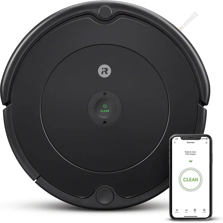 iRobot Roomba 692, WLAN-fähiger Saugroboter, Dirt Detect Technologie, 3-stufiges Reinigungssystem, Smart Home und App-Steuerung, schwarz – Bild 1