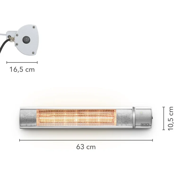 Trotec Infrarot Heizstrahler IR 2050, Heizstrahler – Bild 4