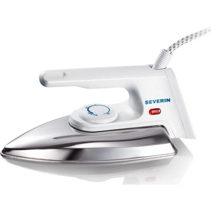 SEVERIN Bügeleisen mit Alu-Feinschliffsohle, ca. 1.200 W, BA 3211, Weiß