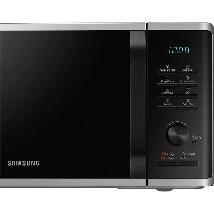 Samsung MG23K3515AS Kombi-Mikrowelle mit Grill, Standgerät, 23 Liter Garraum, 800 Watt, silber, schwarz – Bild 10