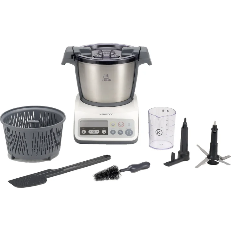 Kenwood CCC200WH Foodprozessor mit Direktantrie, 800 W, 2,5 L Edelstahlschüssel, 3 Geschwindigkeiten - Preisvergleich – Bild 3