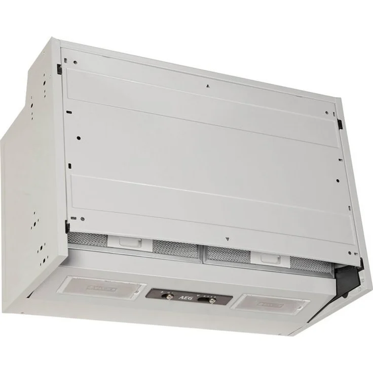 AEG DEB2631S, Motorhaube, integriert, Breite 60 cm, Tiefe: 27 cm, Absaugung und Rückführung (mit zusätzlichem Rückführungsset), weiß – Bild 6