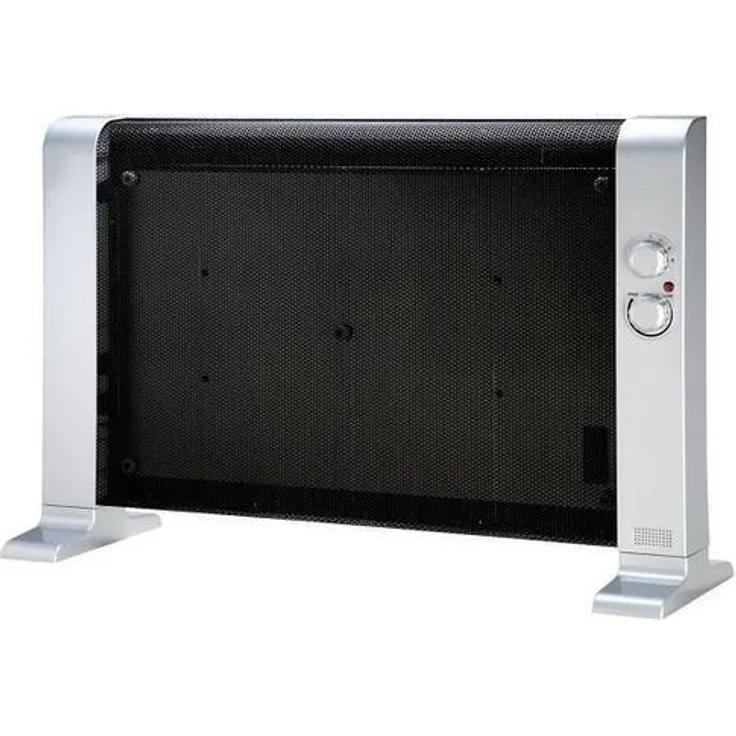 SUNTEC Infrarot-Wärmewelle Heat Wave Style 1000 [Für Räume bis 30m³ (~13 m²), Wellness-Wärme + gutes Raumklima, 3 Heizstufen, Freistehend-Wandmontage, 1000 Watt], Heizgerät