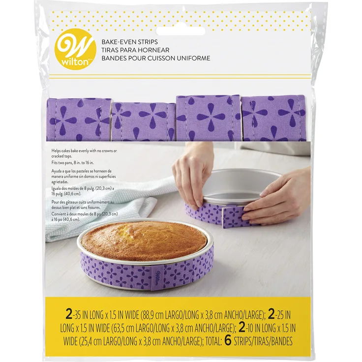 Wilton Bake Even Strip Set 6 Piece