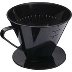 Westmark Kaffeefilter-Filterhalter, Für bis zu 4 Tassen Kaffee, Filtergröße 4, Kunststoff, Four, Schwarz, 24442261