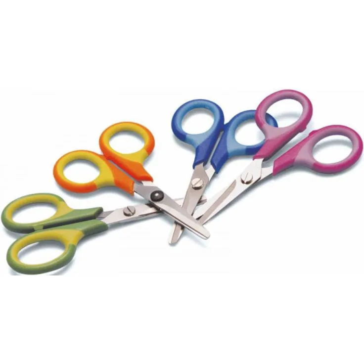 Bastelschere Softkid rund