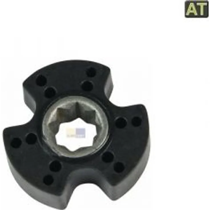 Europart Motorkupplung für Thermomix TM 3300, 28mmØ, Kunststoff, schwarz