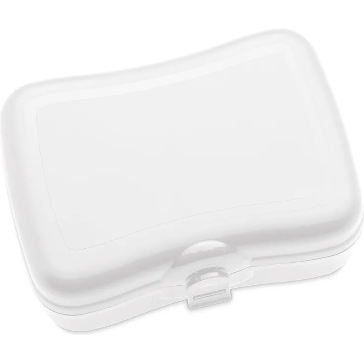 koziol Lunchbox Basic, Kunststoff, weiß, 12.2 x 16.8 x 6.6 cm