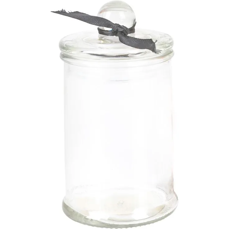 Vorratsglas 125ml transparent Vorratsdose Dekoglas Gewürzglas Bonbonglas Glas