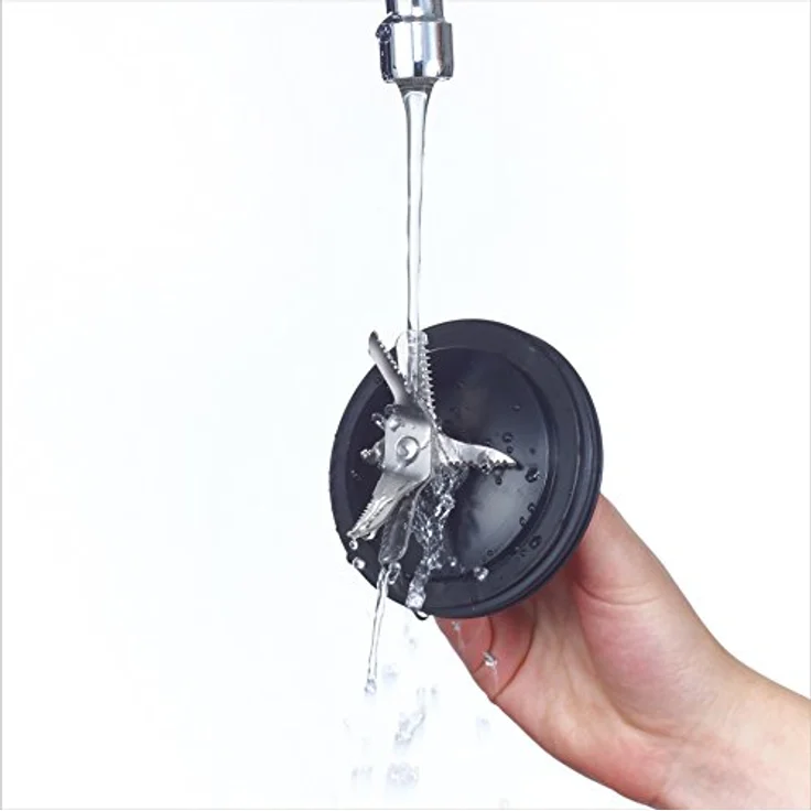 SEVERIN Standmixer mit Glas-Mixbehälter, 1,5 L, ca. 1.000 W, SM 3710, Edelstahl-Schwarz  – Bild 9