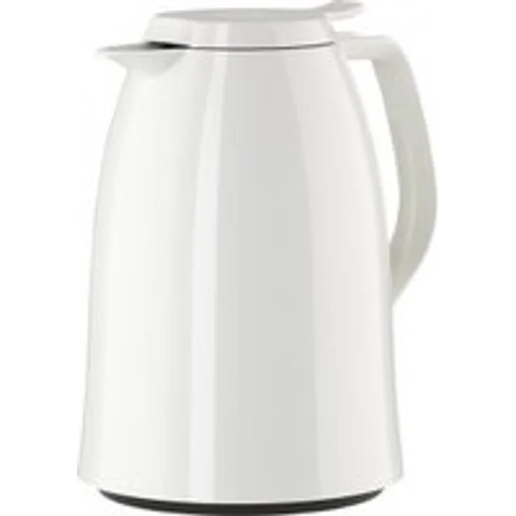 Emsa Isolierkanne, Kunststoff, Weiß, 1 Liter