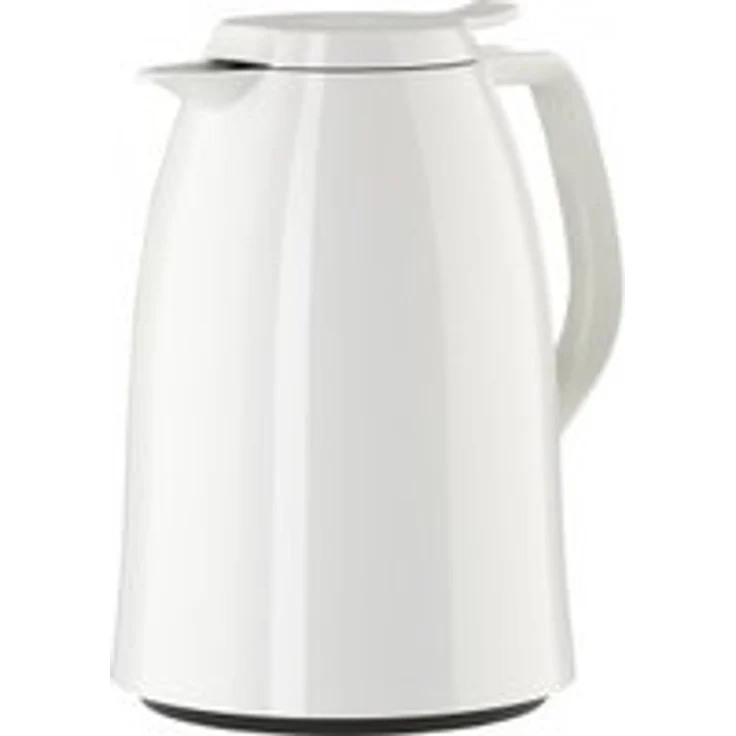 Emsa Isolierkanne, Kunststoff, Weiß, 1 Liter