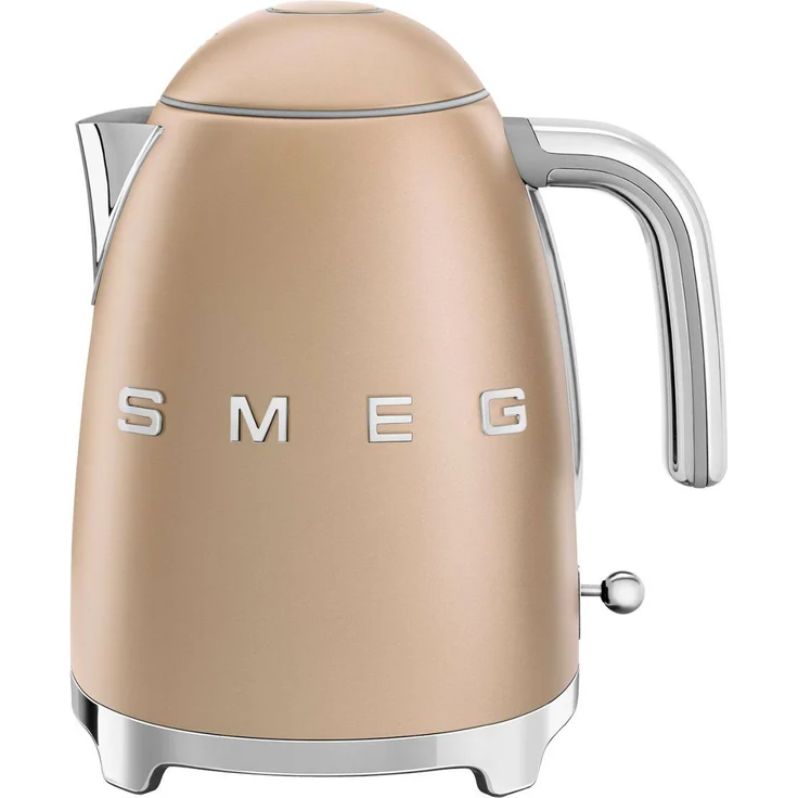 SMEG KLF03CHMEU Edelstahl-Wasserkocher, 2400W, 1,7L Volumen, champagner matt – Bild 1