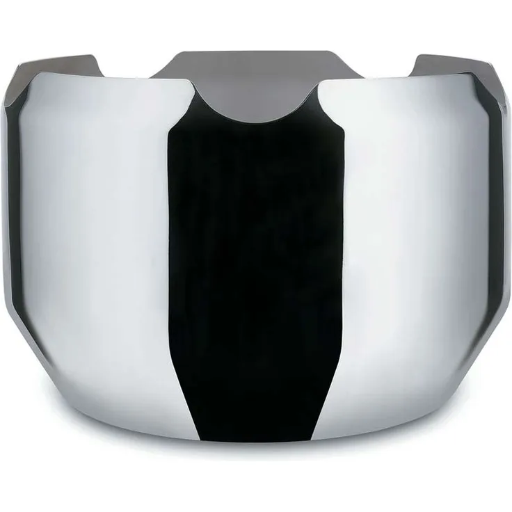 Alessi Schale, Edelstahl, Silber, 10.5 x 35 x 27 cm