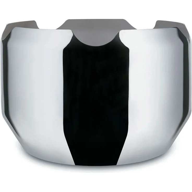 Alessi Schale, Edelstahl, Silber, 10.5 x 35 x 27 cm