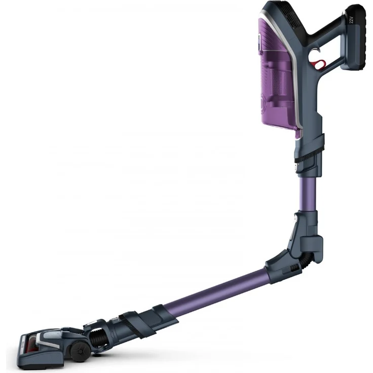 Rowenta RH9639WO X-Force Flex 8.60 Allergy Handstaubsauger, 35 min Akkubetrieb, Zyklon-Technologie, Akkuwechsel-Option, abklappbarer Griff, lila – Bild 4