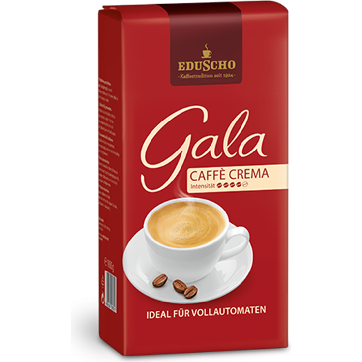 Eduscho Gala Caffè Crema, 1000g ganze Bohne