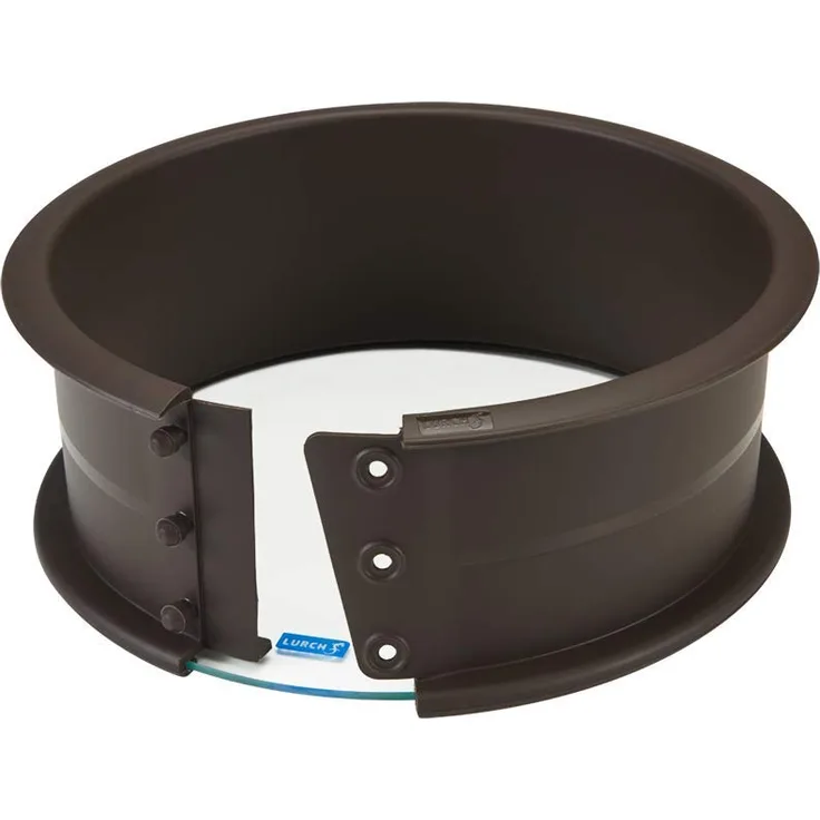 Lurch 85041 FlexiForm Springform aus Silikon mit Glasboden Ø 20 cm, Höhe 8cm