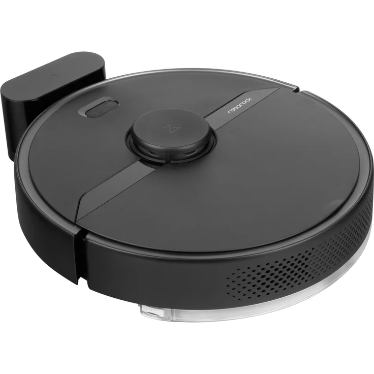 Roborock S6 Pure Saugroboter mit Wischfunktion, 150 min Akkubetrieb, App- und Sprachsteuerung, Lasernavigation, schwarz – Bild 2