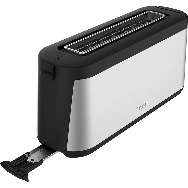 Tefal Element TL4308 Toaster, 7 Bräunungsstufen (1000 Watt) silber-schwarz – Bild 5