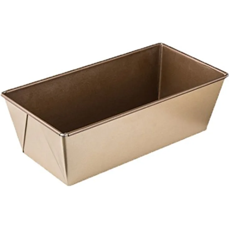 Zenker Brotbackform 30 cm MOJAVE GOLD, Backform aus Stahlblech, Brotform mit keramisch verstärkter Antihaftbeschichtung (Farbe: Mahagoni-Gold), Menge: 1 Stück