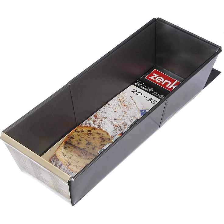 Zenker Kastenform ausziehbar (20 - 35 cm x 11,5 cm), Königskuchenform für saftige Kuchen, verstellbar & beschichtet, Menge: 1 Stück – Bild 6