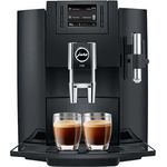 JURA E80 2019 Kaffeevollautomat, Puls-Extrationsprozess, intelligentes Water System, 1450 Watt, schwarz