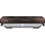 Bosch Serie 4 DUL63CC40, Motorhaube, Standard, Breite: 60 cm, Tiefe: 48.2 cm, Absaugung und Rückführung (mit zusätzlichem Rückführungsset), braun