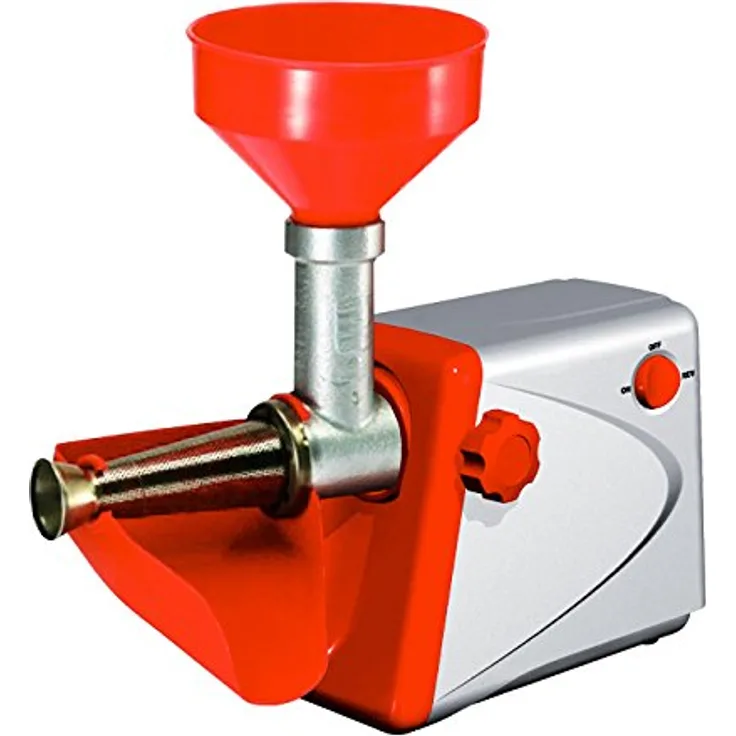 ARTUS S15 Salzmühle Gemüse Elektrische-Püree Tomatensamen 300 W weiß-rot